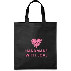 Altitude Budget Non-Woven Shopper in Black