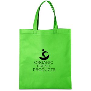 Altitude Budget Non-Woven Shopper in Lime