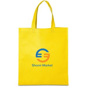 Altitude Budget Non-Woven Shopper in Yellow