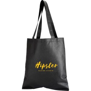 Altitude Expo Non-Woven Shopper in Black