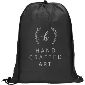 Altitude Daily 190T Drawstring Bag in Black