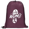 Altitude Daily 190T Drawstring Bag - Maroon