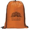 Altitude Daily 190T Drawstring Bag - Orange