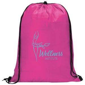 Altitude Daily 190T Drawstring Bag in Pink