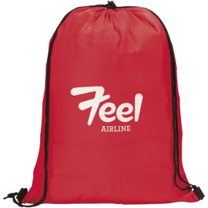 Altitude Daily 190T Drawstring Bag in Red