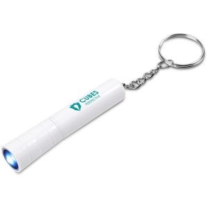 Altitude Sputnik Torch Keyholder in Solid White