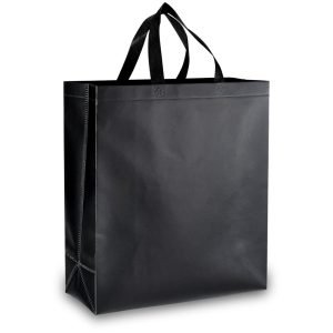 Altitude Pacific Laminated Non-Woven Shopper in Black