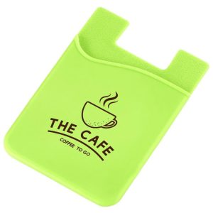 Altitude Razzle Dazzle Phone Card Holder in Lime