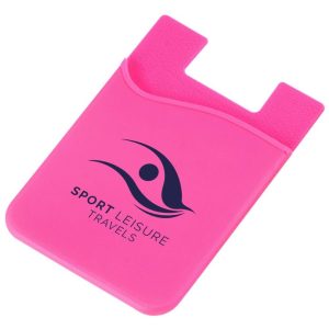 Altitude Razzle Dazzle Phone Card Holder in Pink