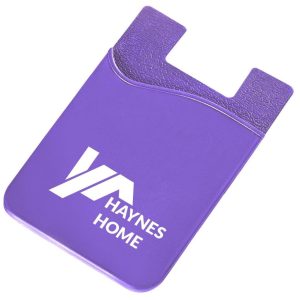 Altitude Razzle Dazzle Phone Card Holder in Purple