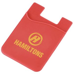 Altitude Razzle Dazzle Phone Card Holder in Red