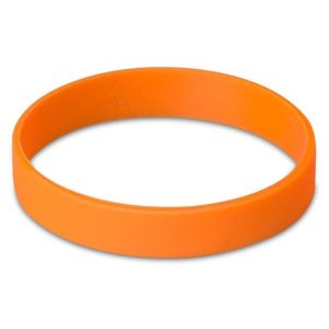 Altitude Fitwise Silicone Adults Wristband in Orange