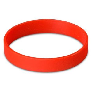 Altitude Fitwise Silicone Adults Wristband in Red