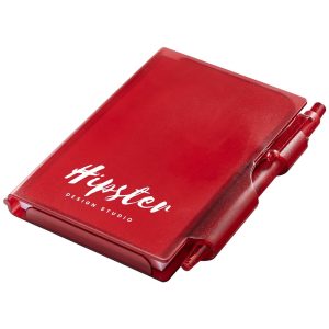 Altitude Nifty Mini Notebook & Pen in Red