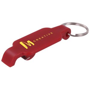 Altitude Pop Bottle Opener Keyholder in Red