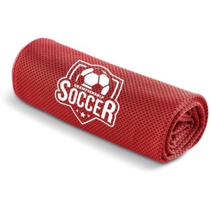 Altitude Chill Cooling Sports Towel in Red