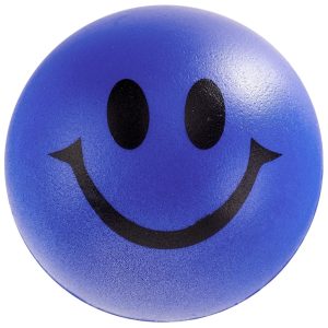 Altitude Smile Stress Ball in Blue