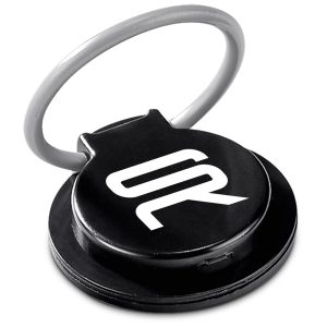 Altitude Coil Ring Grip & Phone Stand in Black