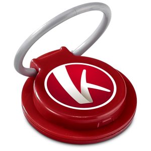 Altitude Coil Ring Grip & Phone Stand in Red