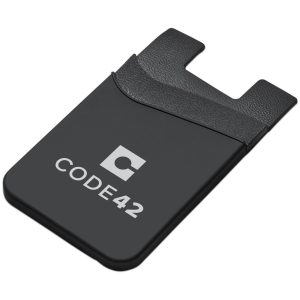 Altitude Snazzy Dual Phone Card Holder in Black