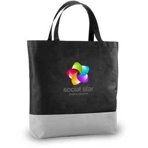 Altitude Saks Non-Woven Shopper in Black
