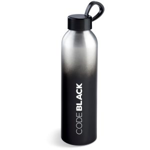 Altitude Island Aluminium Water Bottle - 650ml in Black