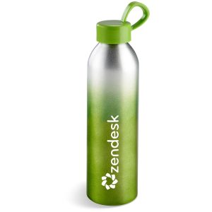 Altitude Island Aluminium Water Bottle - 650ml in Lime