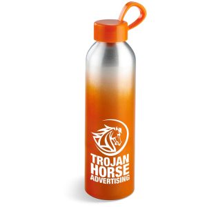 Altitude Island Aluminium Water Bottle - 650ml in Orange