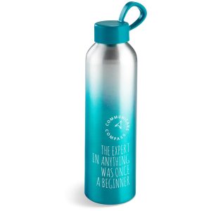 Altitude Island Aluminium Water Bottle - 650ml in Turquoise
