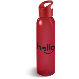 Altitude Fresco Plastic Water Bottle - 650ml in Red