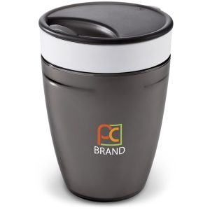 Altitude Manhattan Plastic Double-Wall Tumbler - 300ml in Charcoal