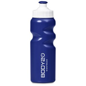 Altitude Baltic Plastic Water Bottle - 330ml in Navy