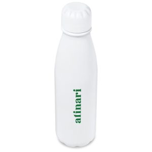 Altitude Nevaeh Aluminium Water Bottle - 600ml in Solid White