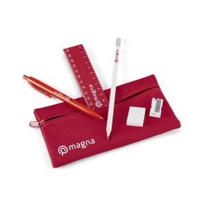 Altitude Academy Stationery Set in Red