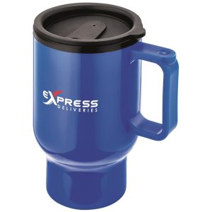 Altitude Whimsy Plastic Double-Wall Mug - 430ml in Blue
