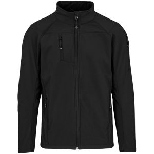 Mens Alex Varga Elysium Softshell Jacket in Black