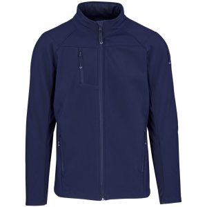 Mens Alex Varga Elysium Softshell Jacket in Navy