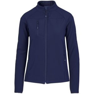 Ladies Alex Varga Elysium Softshell Jacket in Navy