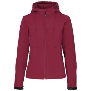 Ladies Nexus Softshell Jacket in Red