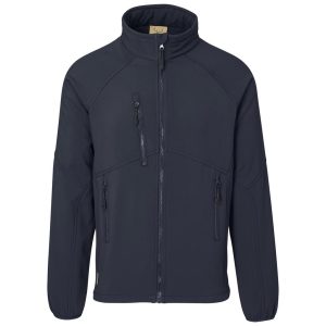 Mens Midlands Softshell Jacket in Navy
