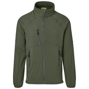 Mens Midlands Softshell Jacket in Olive