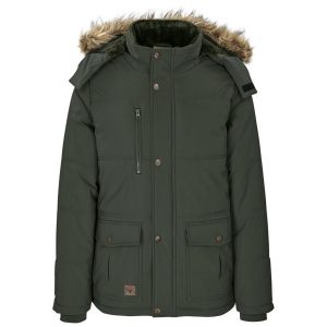 Mens Cederberg Parka Jacket in Olive
