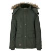 Ladies Cederberg Parka Jacket - Olive