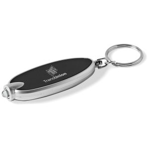 Altitude Lucent Torch Keyholder in Black