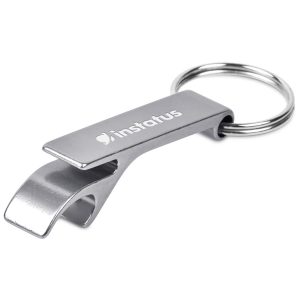 Altitude Tango Recycled Aluminium Bottle Opener Keyholder in Silver