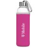 Kooshty Neo Glass Water Bottle - 500ml - Pink