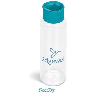 Kooshty Boost Glass Water Bottle - 700ml in Turquoise