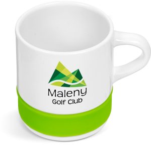 Kooshty Kaleido Sublimation Ceramic Mug - 320ml in Lime