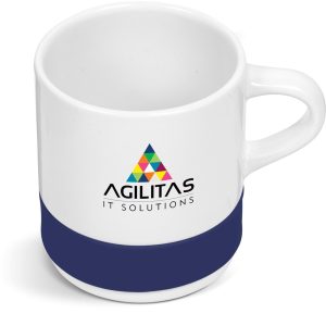 Kooshty Kaleido Sublimation Ceramic Mug - 320ml in Navy