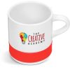 Kooshty Kaleido Sublimation Ceramic Mug - 320ml - Red
